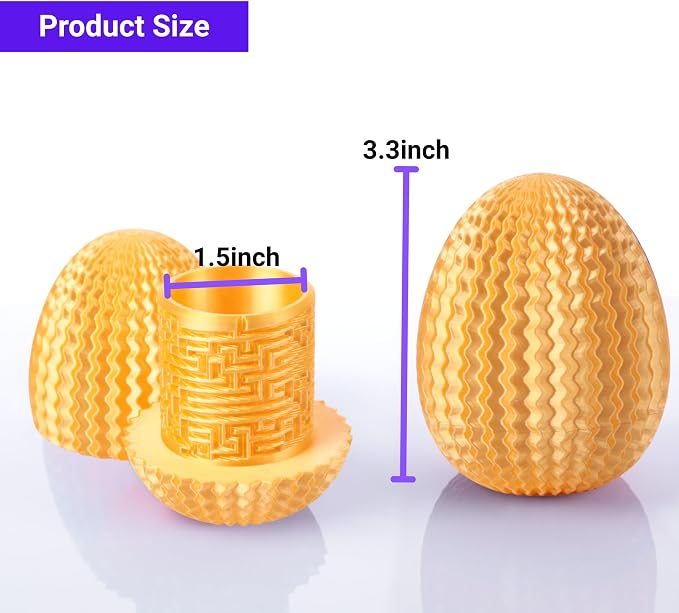 Maze Egg Money Puzzle Gift Box: Available in 4 Unique Internal Designs - Secret Cash Holder & Surprise Gift Container for Easter, Birthday, Wedding - Fun Brain Teaser Toy for Kids & Adults