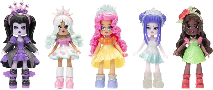 Royale High 3” Ice Fairy Fashion Doll - 1 Figure with 9 Fashion Accessories - Virtual Item Code Included - Series 2 - Ages 5+