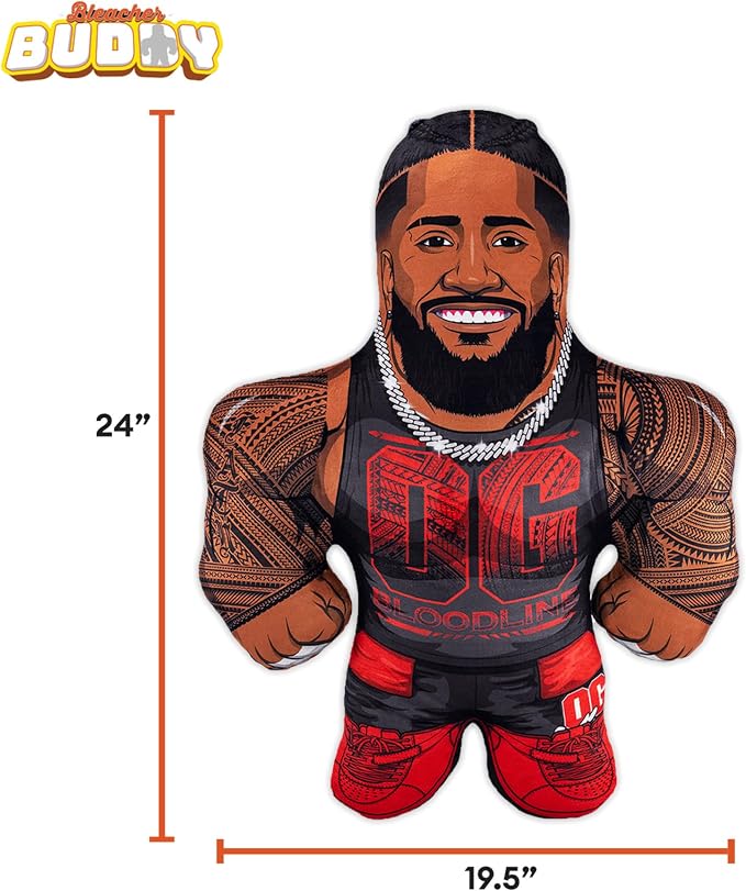 Bleacher Creatures WWE Jimmy USO 24" Bleacher Buddy - Soft Plush Toy
