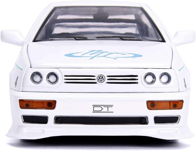 Jada Toys Fast & Furious 1:24 Jesse's Volkswagen Jetta Die-cast Car, Toys for Kids and Adults, White (99591W)