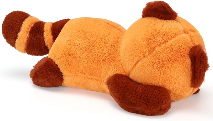 Riuhot Big Red Panda Stuffed Animal Pillow Cute Plush Toy Plushie Christmas Birthday Valentine's Day Gift for Girlfriend Kids Birthday 19.7" Red Panda Pillow