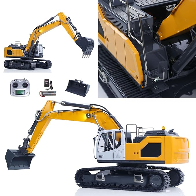 TOUCAN RC HOBBY 1/14 Hydraulic RC Excavator Ready to Run for 945 Remote Control Trucks