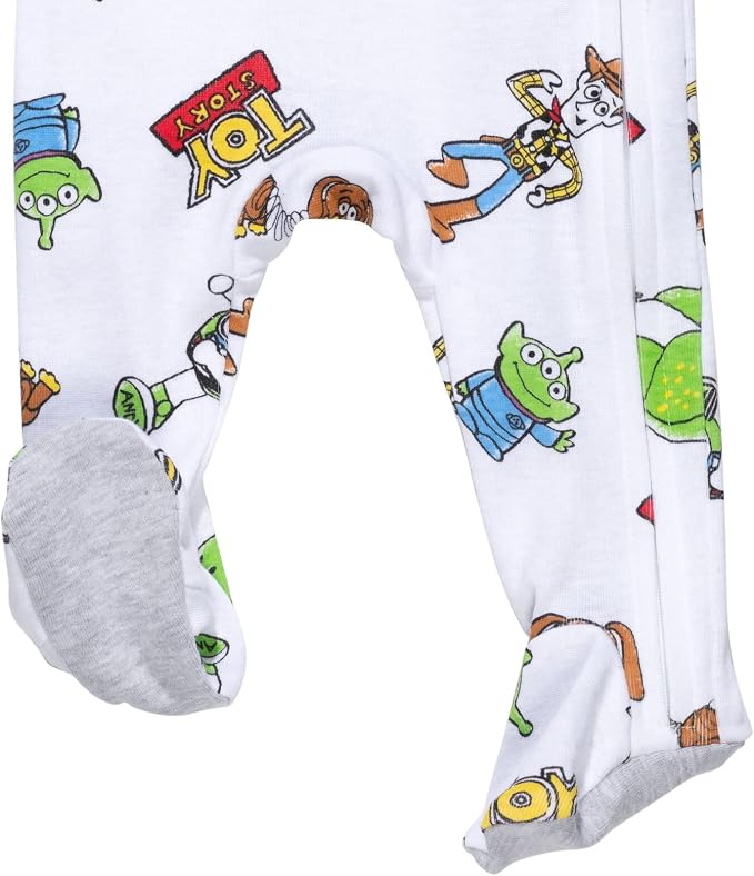 Disney Baby Boys' 2-Pack Footed One-Piece Sleep N' Play Newborn to Infant