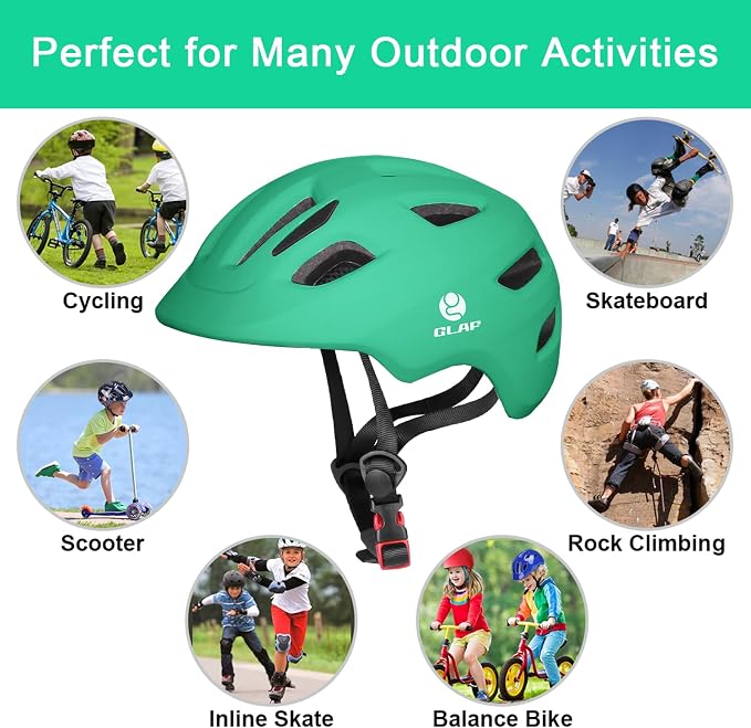 GLAF Baby Bike Helmet Toddler Helmets for 1 Year Old and up Infant Girls Boys Multi Sport Adjustable for Scooter Bicycle Skateboard Cycling