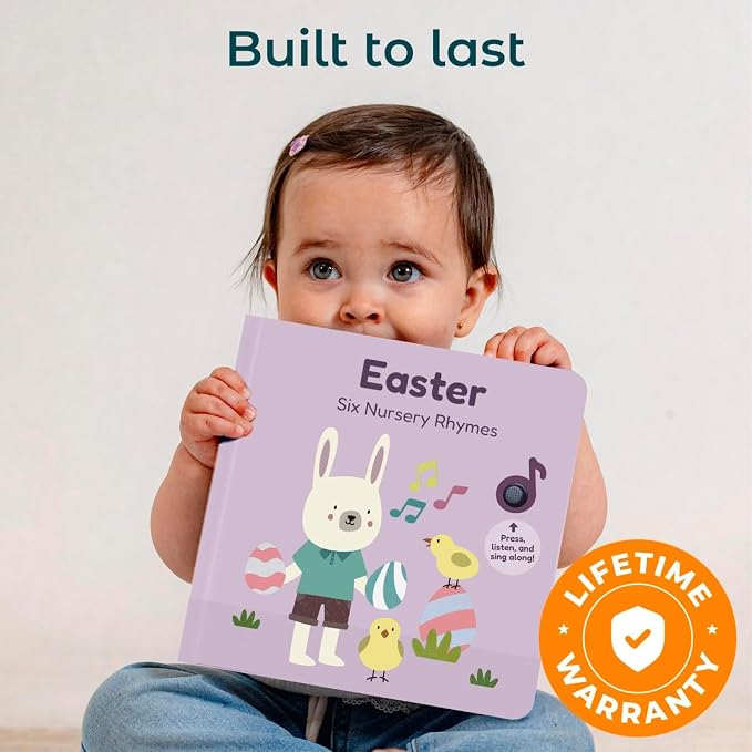 Cali’s Books Holiday & Seasonal Musical Sound Books for Toddlers (Easter)