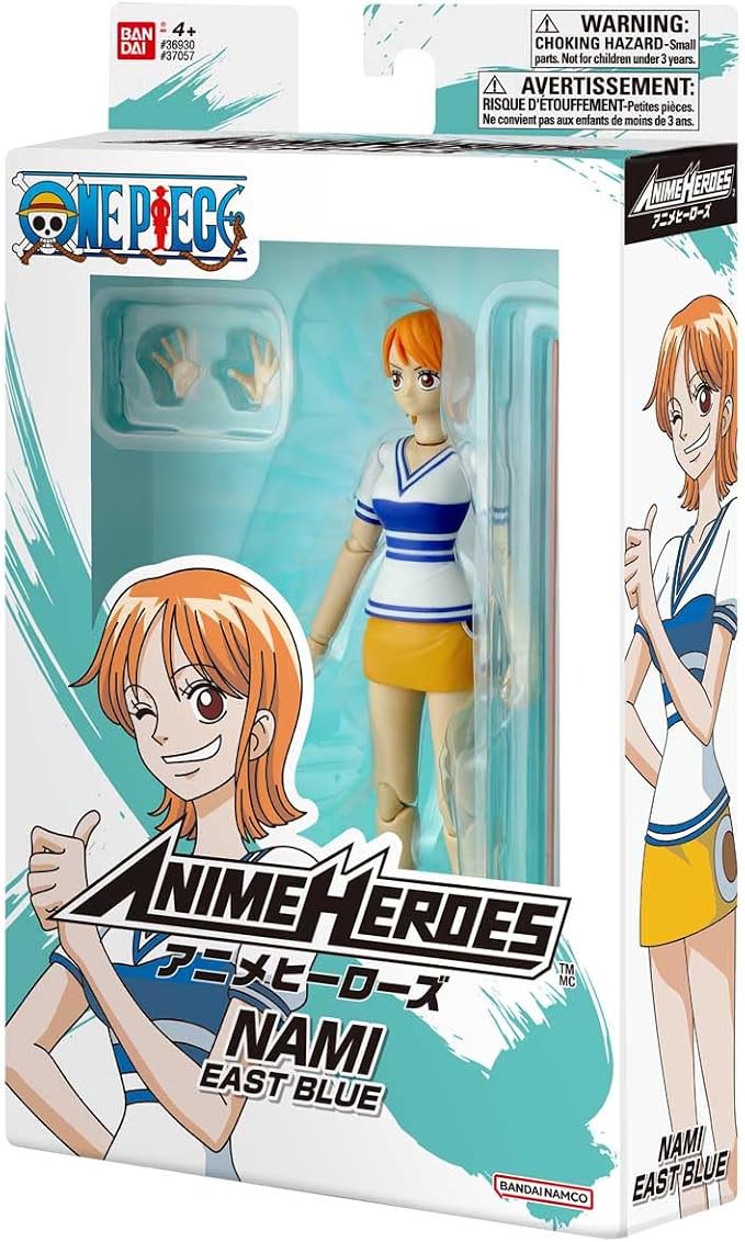ANIME HEROES - One Piece - Nami (East Blue) 6.5" Action Figure