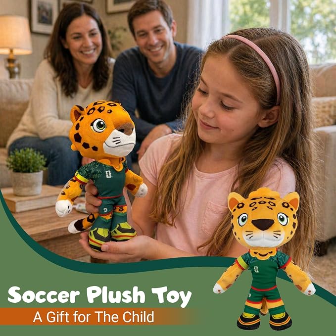 EOHX 3PCS Mascot Plush Toys, 12 Inch Soft Stuffed Animal Set, Merchandise for Kids, Football Fans Gift, Party Favors, Room Decor