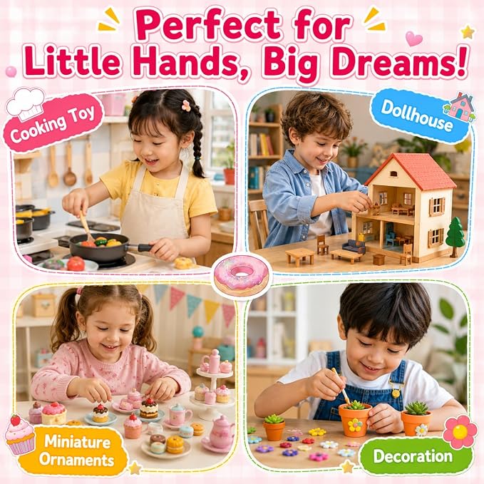 100 PCS Mystery Bag Mini Resin Food Blind Bags, Cute Tiny Food Figurines Surprise Box Toys for Kids, Dessert Snack Collectibles for Party Favors Classroom Prizes Goodie Bag Stuffers Dollhouse Decor