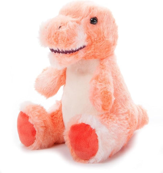 The Petting Zoo Dinosaur T-Rex Stuffed Animal Plushie, Gifts for Kids, Scoopz Dinosaur Animals, Dino T-Rex Plush Toy 8 Inches