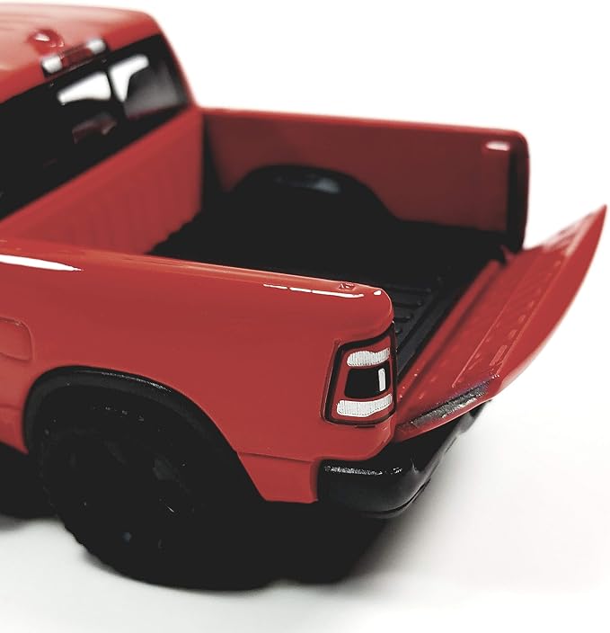 KiNSMART - 2019 Dodge Ram 1500 Pickup 1:46 O Scale 5" Die Cast Metal Model Toy Truck (Red)