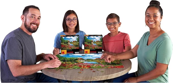 RoseArt - Kodak Premium - Hunsett Mill and The River Ant, Norfolk, England - 1000 Piece Jigsaw Puzzle for Adults