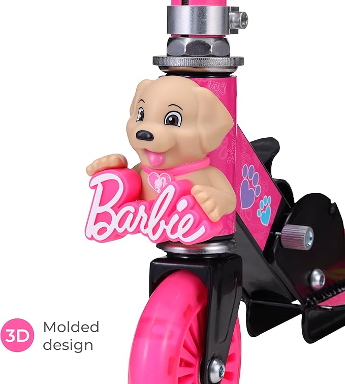 2 Wheel Kick Scooter for Kids, Foldable, Light Up LED Wheels