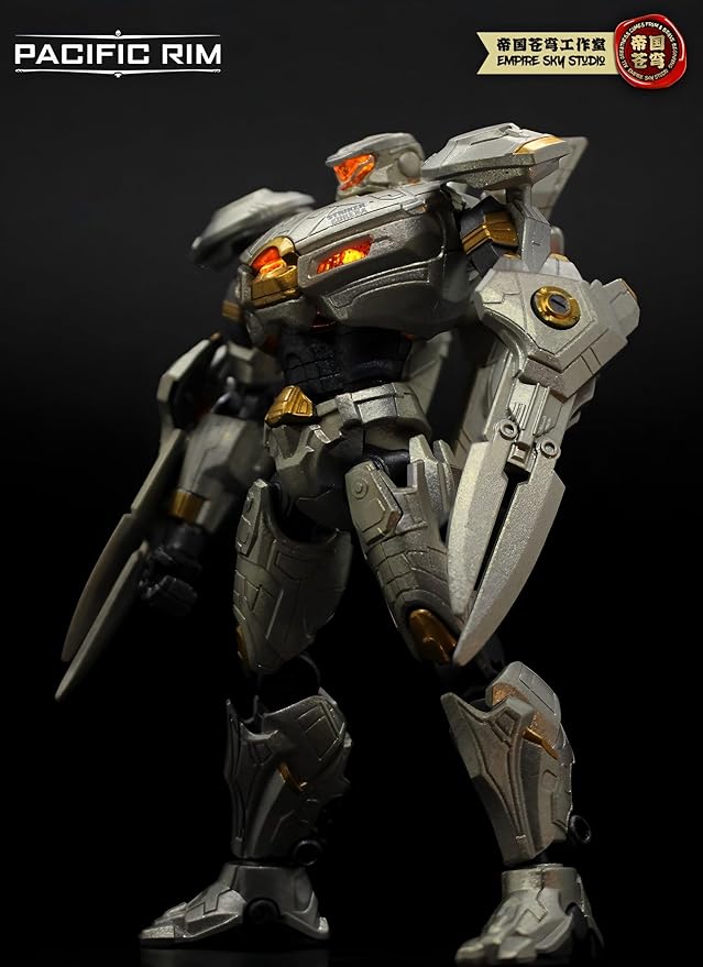 Pipigirl x Empire Sky Studio 1/12 Pacific Rim Mech Action Figure, Boxed Unique Figure Idea, 5 in Assembly Collectible Mecha Action Figures Kits