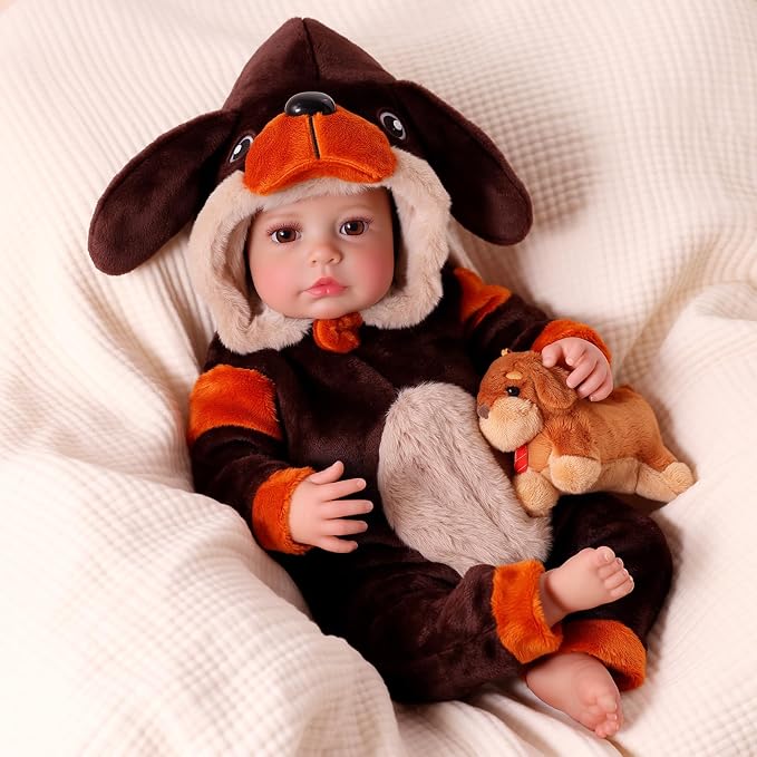 BABESIDE Reborn Baby Dolls - 20-inch Cute Soft Vinyl Realistic Baby Doll Real Life Baby Dolls with Complete Accessories Perfect for Cuddling, Playtime, and Gift Giving