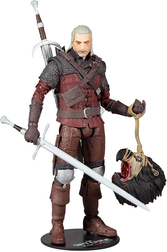 McFarlane Toys The Witcher Geralt of Rivia (Wolf Armor) 7" Action Figure
