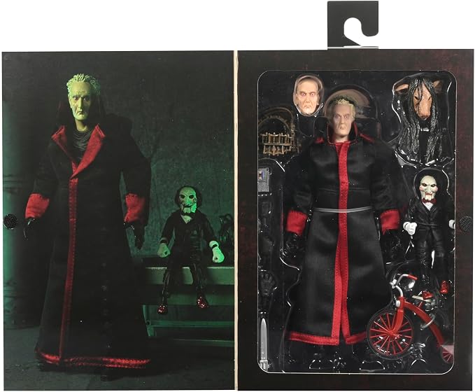 NECA Saw Ultimate Jigsaw Killer with Black Robe 7" Action Figure