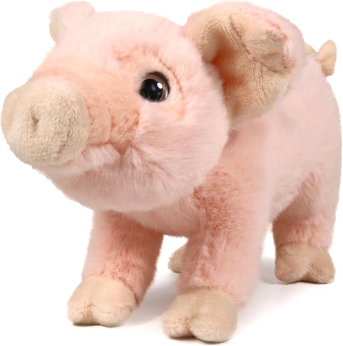 Ice King Bear Little Piggy Stuffed Animal Piglet Plush Toy Small Pig 7 Inches