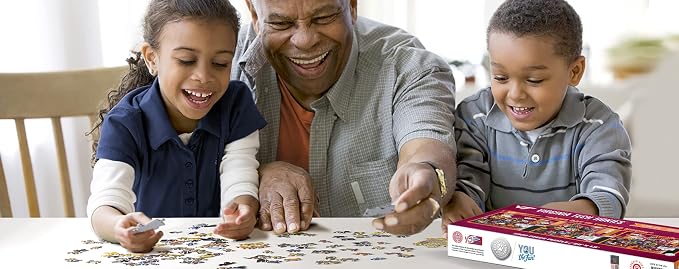 YouTheFan NCAA Game Day in The Dog House - 1000pc Puzzle