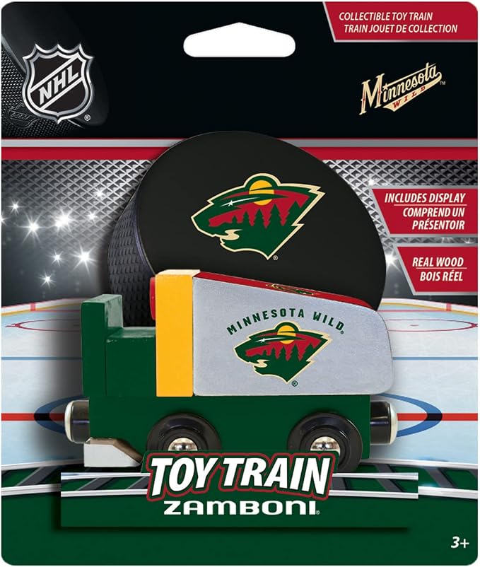 MasterPieces NHL Real Wood Toy Train Zamboni