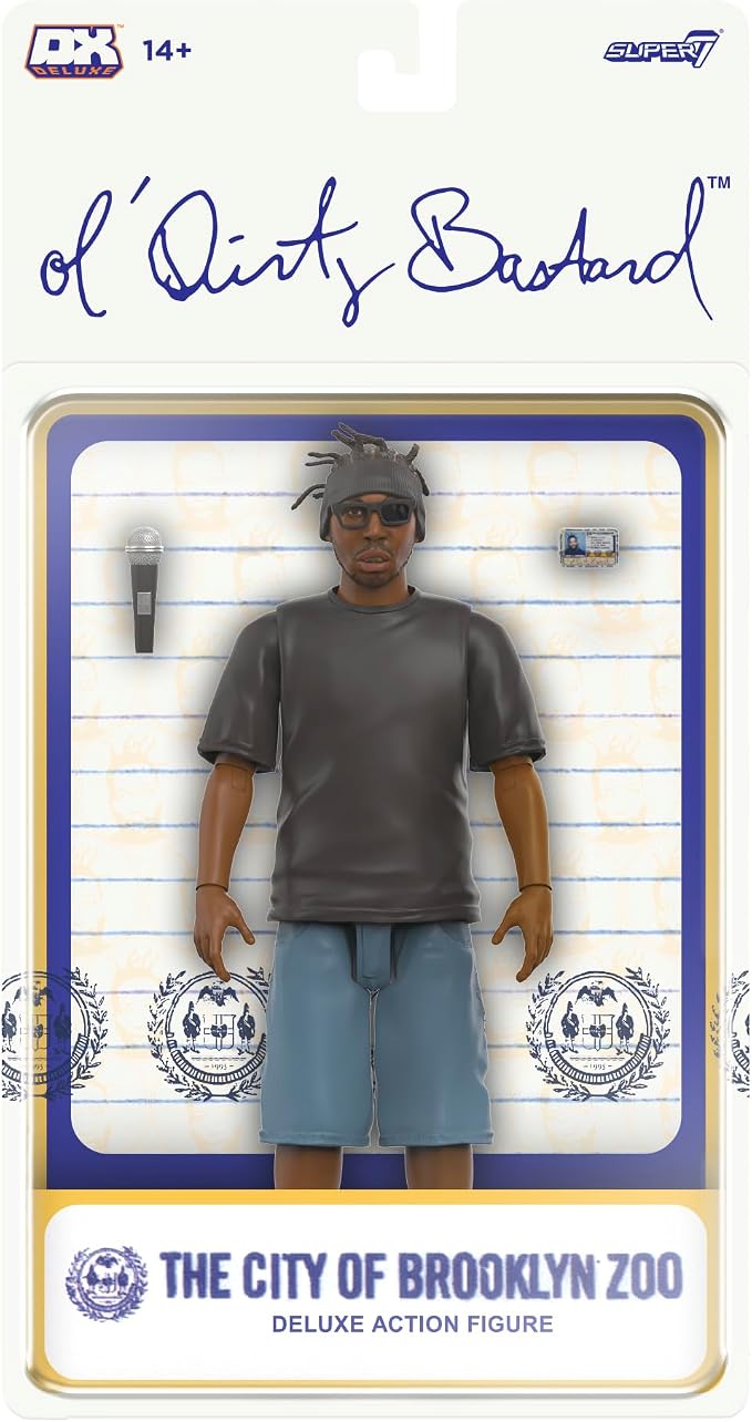 Super7 ODB Deluxe (Return to the 36 Chambers) - 7" ODB Action Figure with Accessories Hip Hop Collectibles and Retro Toys