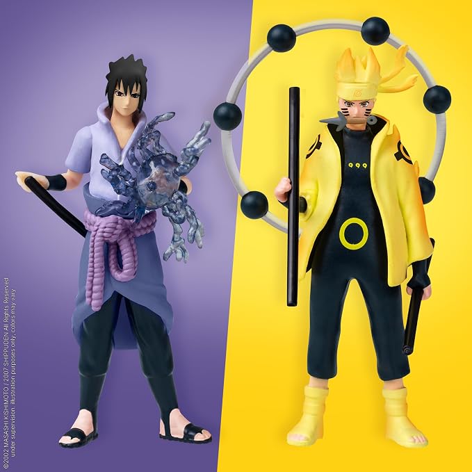 Naruto Shippuden Infinite Tsukuyomi Collectible Mini Figure | Rinne Sharingan Moon Capsule 1-Pack Anime Toy – Mystery Figurine for Fans & Collectors