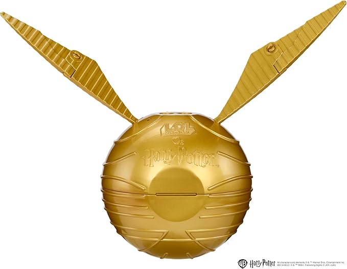 LOL Surprise Loves Harry Potter Tots – Golden Snitch Ball, Play & Display, 7 Total Surprises – Collect All 6!