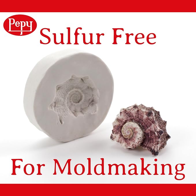 Pepy Reusable and Non-Drying Oil-Based Plasticine Modeling Clay, White, 2 Pounds, Sulfur-Free & Non-Toxic, Great for Kids, Beginners, and Artists, Perfect for Arts and Crafts Projects