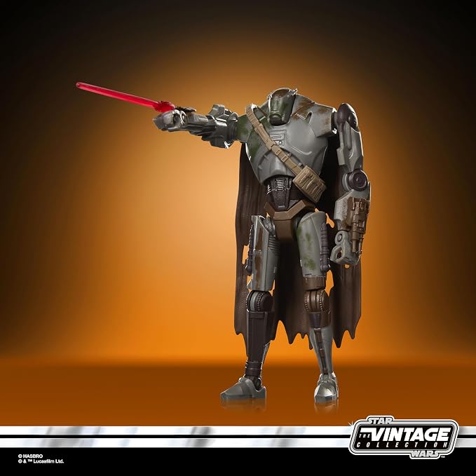 STAR WARS The Vintage Collection Mercenary Droid, The Mandalorian and Grogu Premium 3.75 Inch Collectible Action Figure