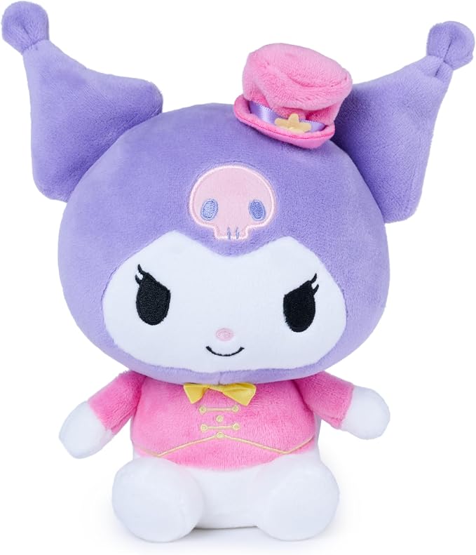 GUND Sanrio Official Hello Kitty and Friends Kuromi Lion Tamer Circus Plush, Collectible Plush Toy, Stuffed Animal for Ages 1 and Up, 6”