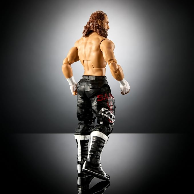 Mattel WWE Elite Action Figure & Accessories, Series #106 Sami Zayn 6-inch Collectible with 25 Articulation Points & Swappable Hands
