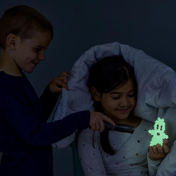 PLUS PLUS Glow in the Dark Mix Tube - Mini Interlocking Building Blocks Set, Stem Toys for Kids - Sensory Bin Fillers/Math Manipulatives Classroom Must Haves Gifts for Boys & Girls