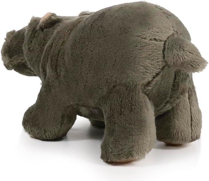 Ice King Bear Wild Animal Small Stuffed Animals Zoo Family Plush Toy (Hippo 8 Inches)