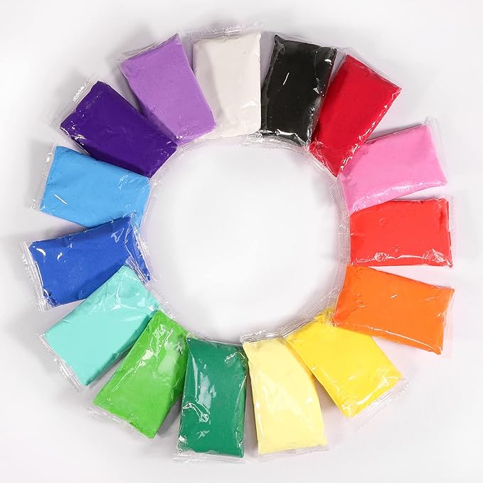 Air Dry Clay 36 Colors, Modeling Clay for Kids, DIY Molding Magic Clay, Toy Gifts for Age 3+ Years Old Boys Girls Kids