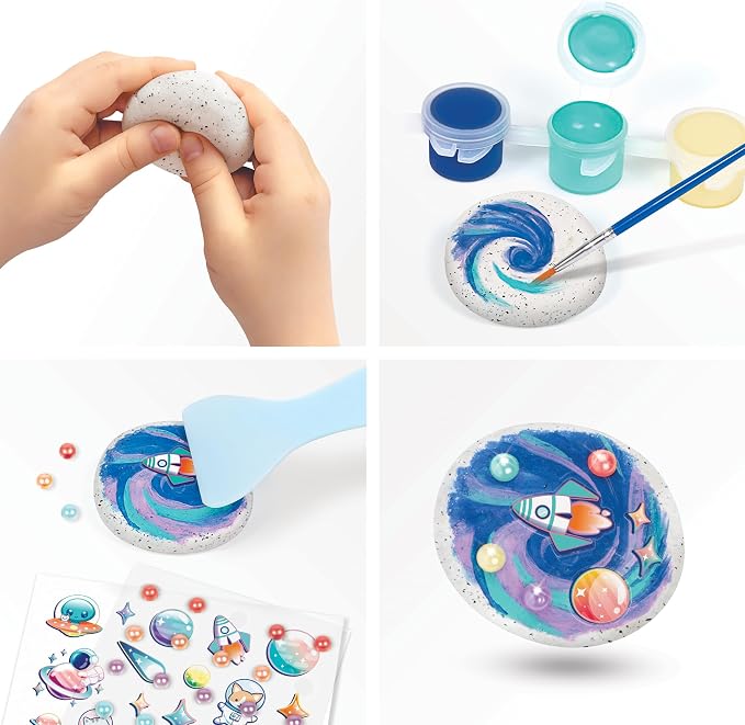 Make It Real Rock Dough Cosmic Creations Rock Molding Air-Dry Clay