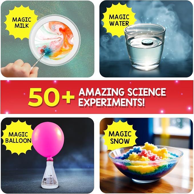 Smartivity My First Science Experiment Kit for Kids Ages 6, 7, 8, 9, 10, 11, 12 Years | 50+ Experiments I Christmas, Birthday Gift I Science Projects for Boys & Girls, STEM Toys for 6 to 12 Years