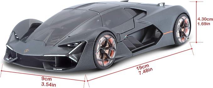 Bburago 1:24 Lamborghini Terzo Millenio - Grey