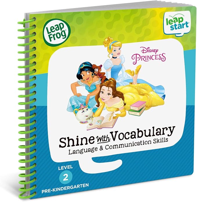LeapFrog LeapStart 3D Disney Princess Shine with Vocabulary Book
