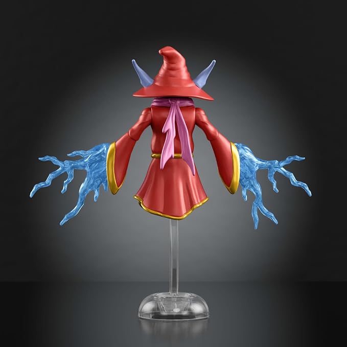 Masters of the Universe Origins Action Figure 200X Cartoon Collection Orko, 5.5 Inch 1980s Motu TV Wizard, Detailed Design & Clear Stand, Magic Effect