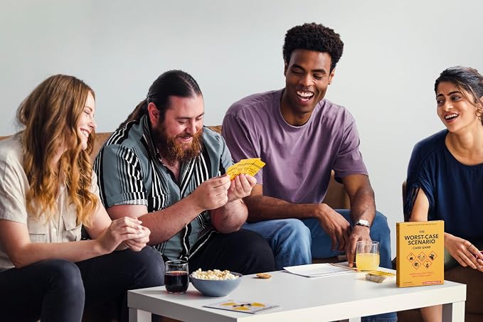 The Worst-CASE Scenario Card Game – All-New Family/Party Game for Adults and Kids 10+ | 0% Trivia and 100% Humorous Fun