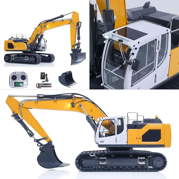 TOUCAN RC HOBBY 1/14 Hydraulic RC Excavator Ready to Run for 945 Remote Control Trucks