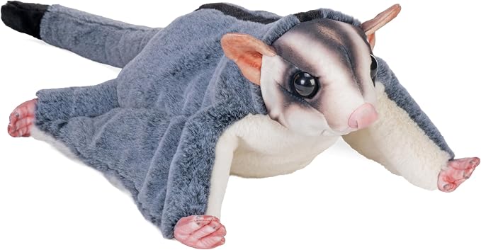 Wild Republic Artist Collection Sugar Glider, Stuffed Animal, 13 Inches, Plush Toy, Fill is Spun Recycled Water Bottles