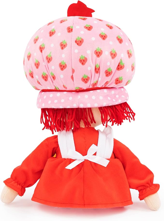 Jay Franco Strawberry Shortcake Plush Pillow Buddy - Super Soft Stuffed Character Pillow - Polyester Microfiber, 18 Inches