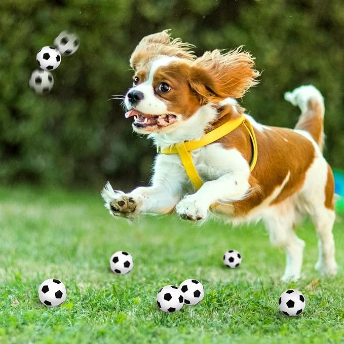 Mini Soccer Stress Balls 20 Packs Mini Soccer Foam Small Foam Squeeze Anxious Toy Sports Stress Ball for Kids School Carnival Reward Football Party Decorations Supplies