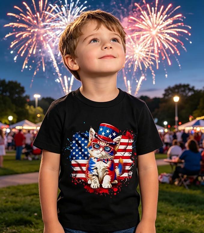 Lovekider Cotton Shirt for 3-6T Boys Truck Dinosaur Toddler Kids T-Shirt Short Sleeve Excavator Construction T-Rex Tee Shirts