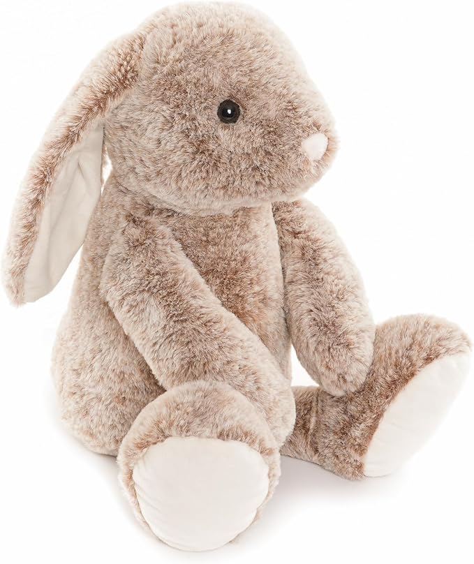 WEIGEDU Bunny Rabbit Stuffed Animals Plush Toys | Floppy Ears, 17.7 inches, Fluffy, Brown, Super Soft for Kids Girls Boys Baby Toddlers, Birthday Bedtime Easter Gift
