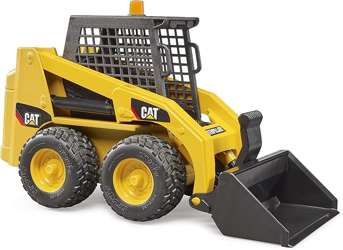 Bruder 09047 Caterpillar Skid Steer Loader with Accessories