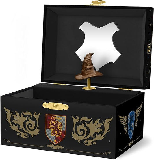 Harry Potter Jewelry Box for Girls Musical Jewelry Box with Spinning Figurine, Harry Potter Toys for Kids Ages 3-7