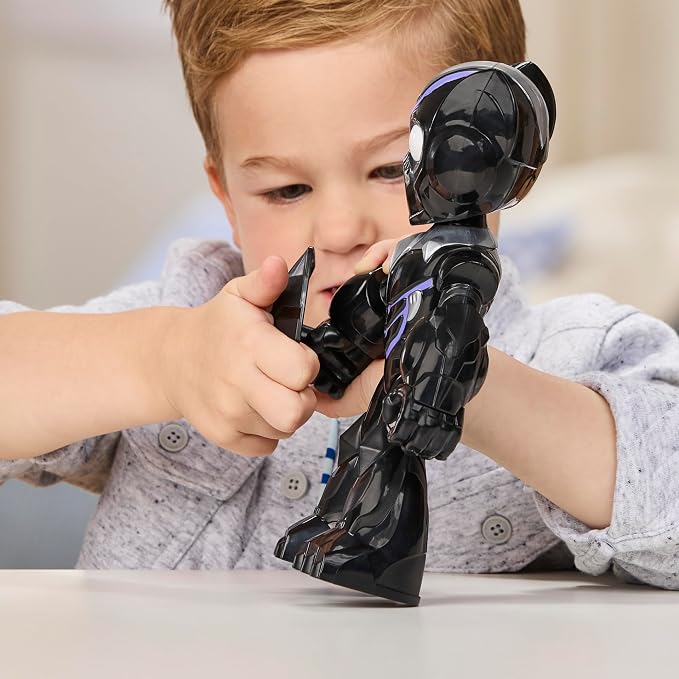 Marvel Iron Man and His Awesome Friends Supersized Black Panther Action Figure, 9-Inch (22.8 CM) Super Hero Toys for Kids, Ages 3+