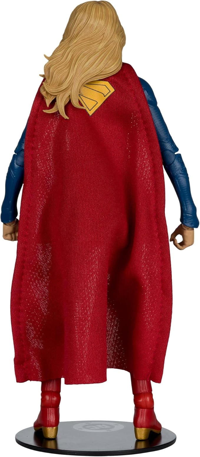 McFarlane Toys- DC Multiverse Supergirl and Baby Krypto (Supergirl Movie) 7in Action Figure (Deluxe Theatrical Edition)