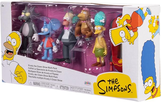 The Simpsons 2.5 Inch Figure Multipack Krusty The Clown Show Set